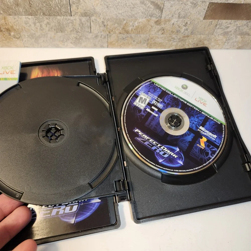 Perfect Dark Zero Xbox 360 Limited Collector Edition Steelbook Rare FPS Complete